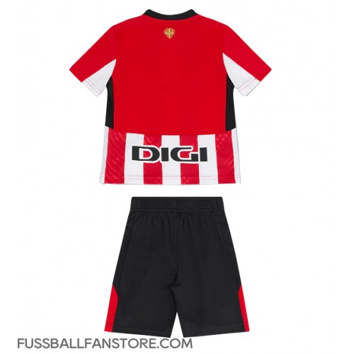 Athletic Bilbao Replik Heimtrikot Kinder 2024-25 Kurzarm (+ Kurze Hosen)